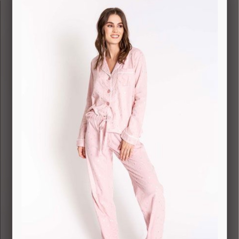 PJ Salvage flannel pajama set